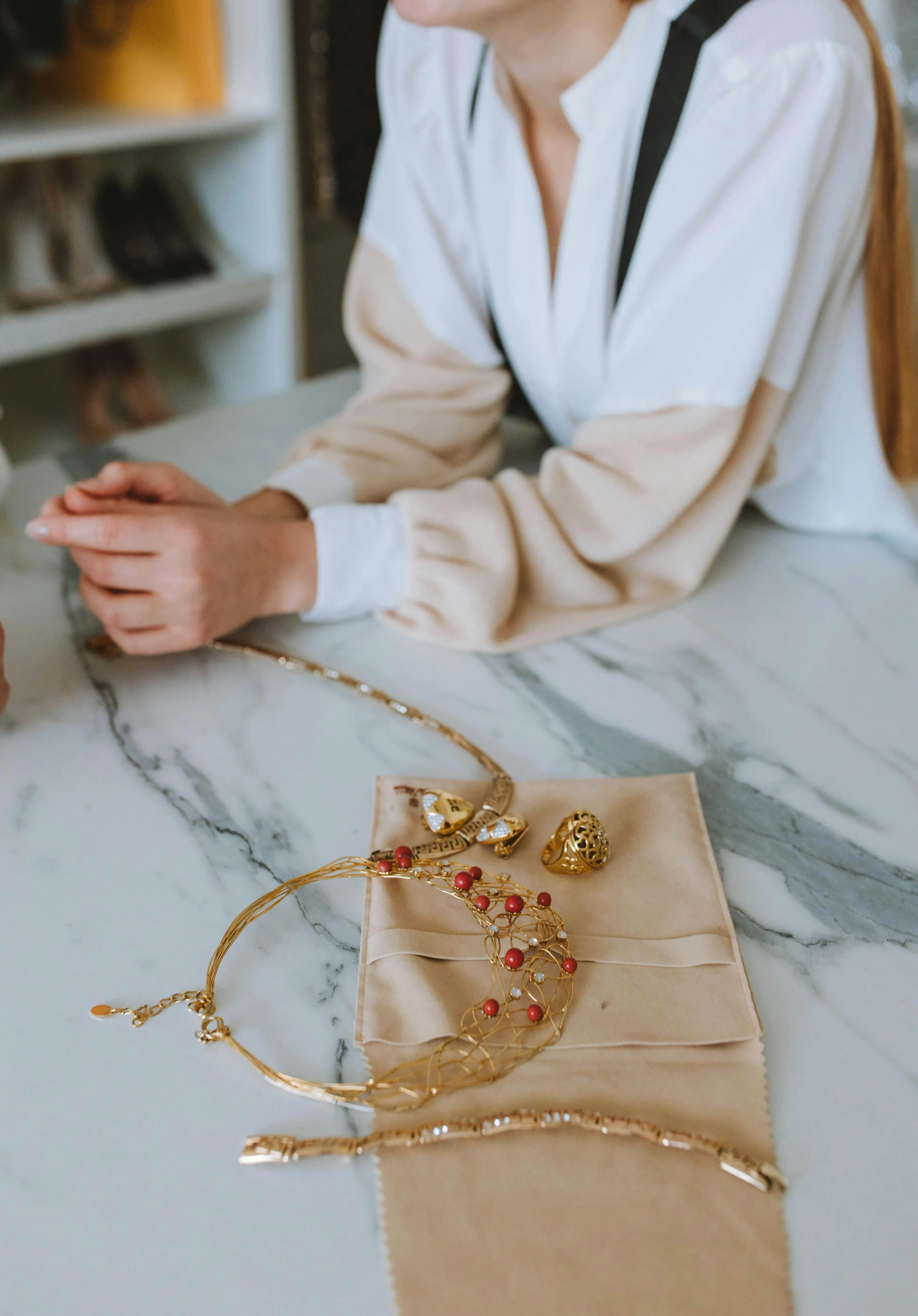Gold Charm Bracelet
