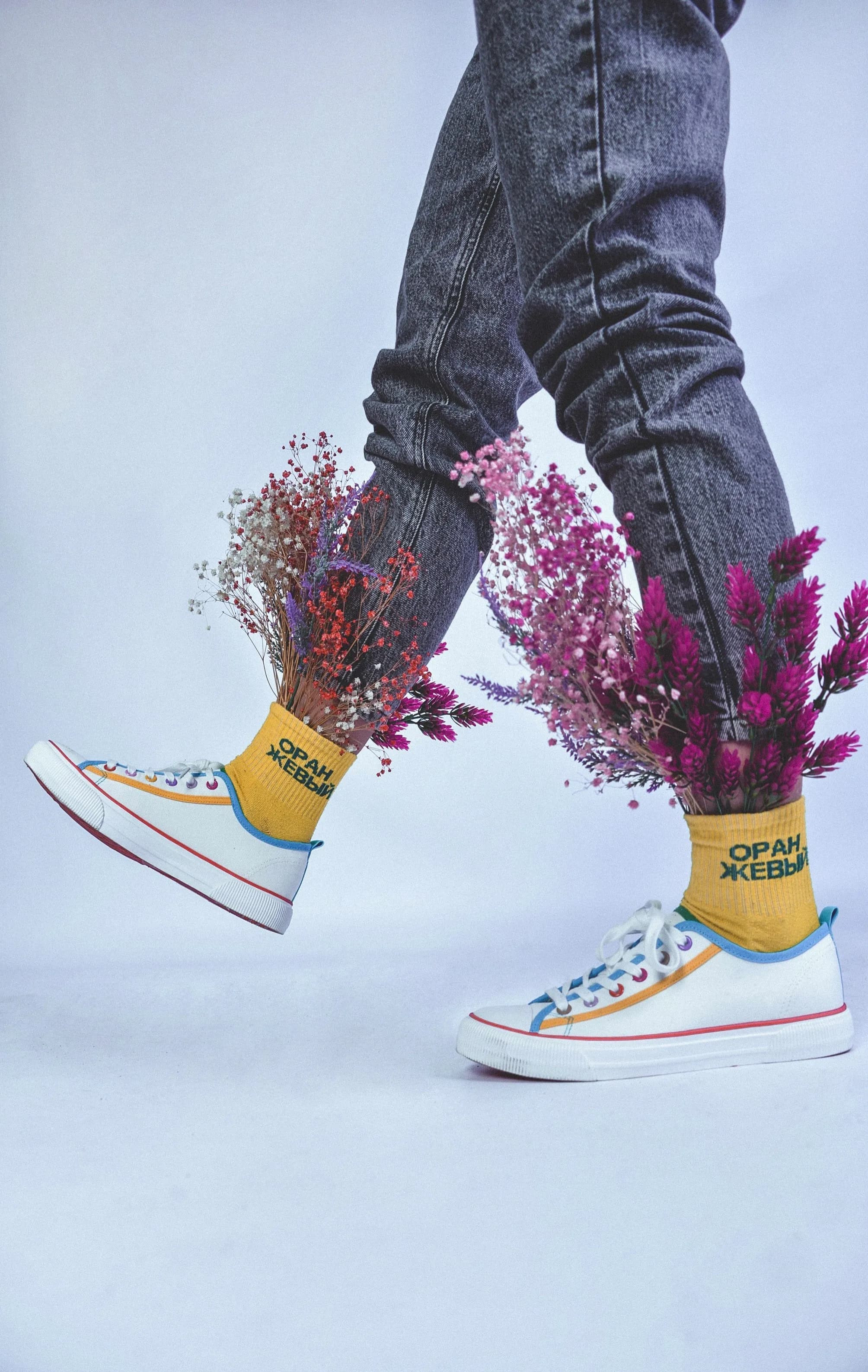 Girls’ Floral Print Shoes